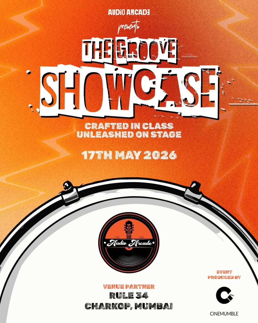 The Groove Showcase Poster